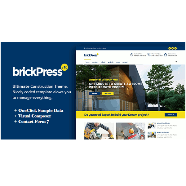 BrickPress construction